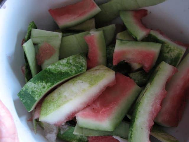 watermelon rind