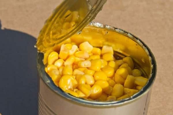 corn in a jar