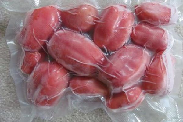 tomates congelados