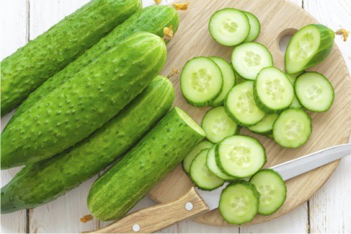 fresh cucumbers