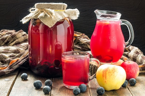 compote aux fruits rouges