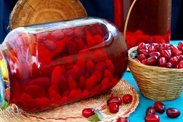 compote de cornouiller