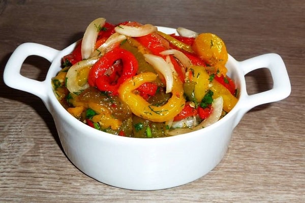 pepper with herbs