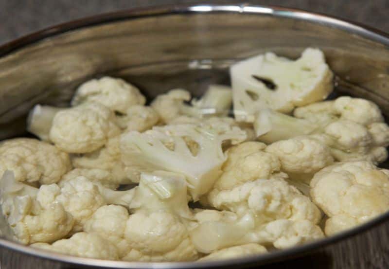 inflorescences of cauliflower