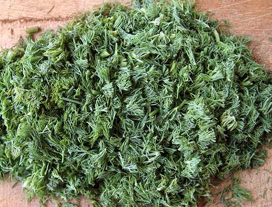 dill cut