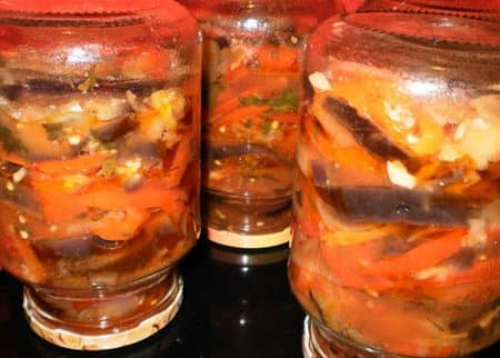 pickled eggplant