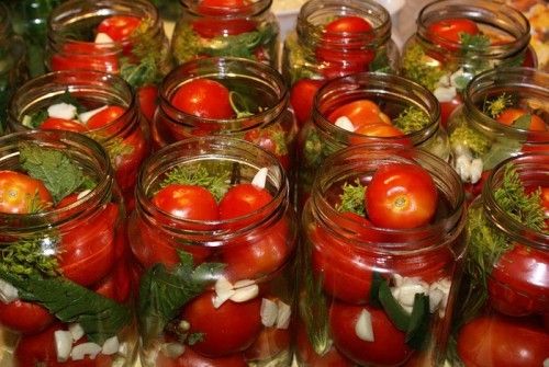 tomates con miel