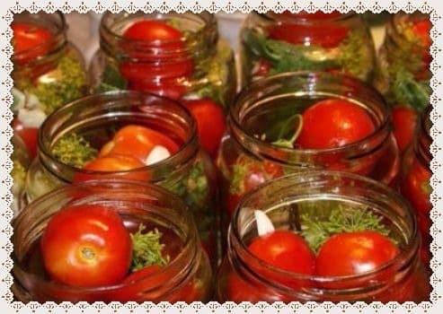 tomates con miel