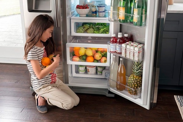 albaricoque del refrigerador