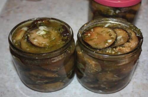 pickled eggplant