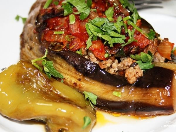 stuffed eggplant