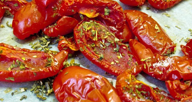 tomates secados al sol