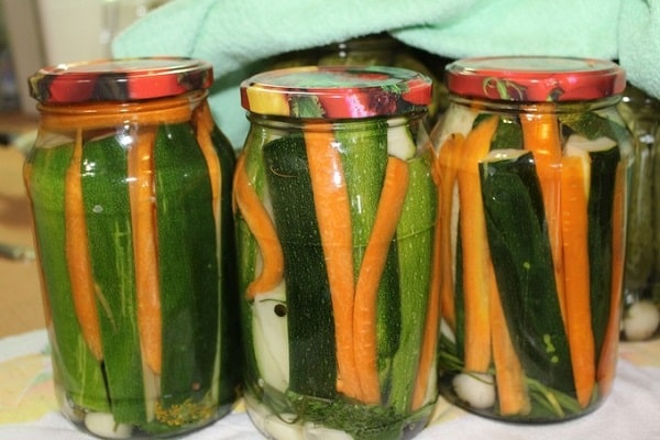 canned cucumbers