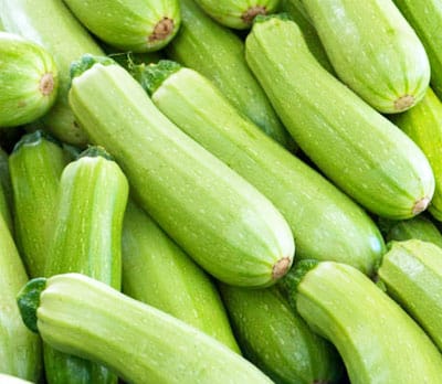 fresh zucchini