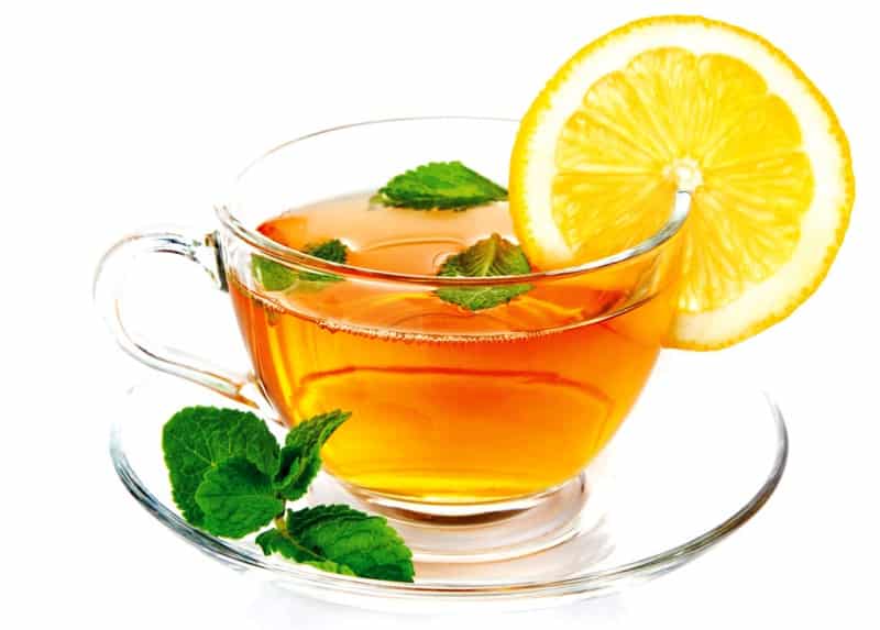 Tea with lemon