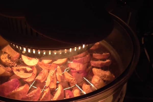 se utiliza airfryer