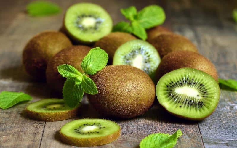 ripe kiwi