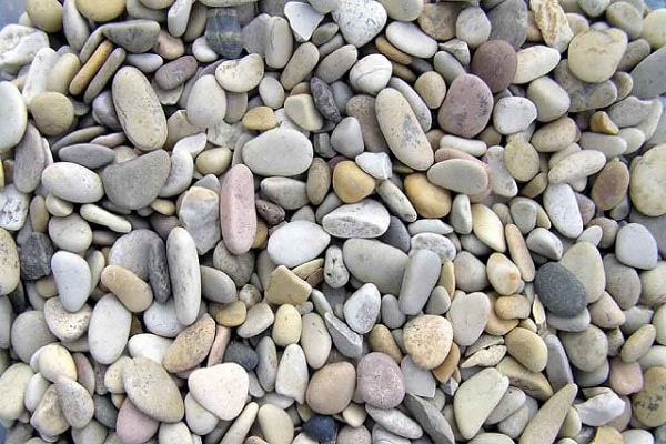 river pebbles