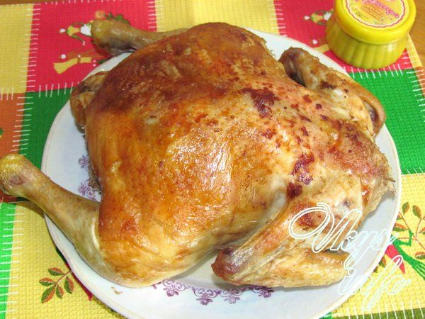 Pollo con miel y mostaza