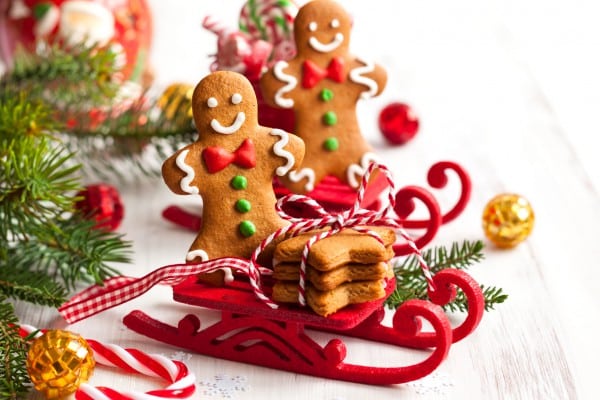 Dulce de pan de jengibre para Navidad