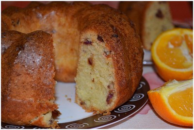 Gâteau aux dattes à l'orange