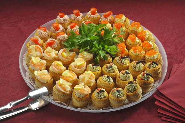 Volovany with various fillings