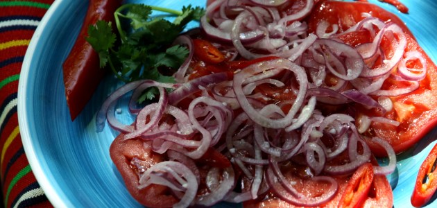 Salade Kachumbari africaine