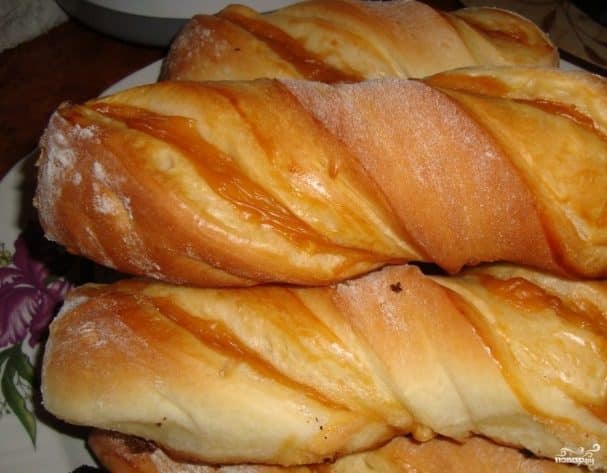 Rollitos de pudín