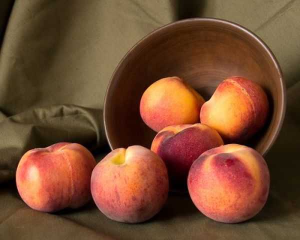 storing peaches