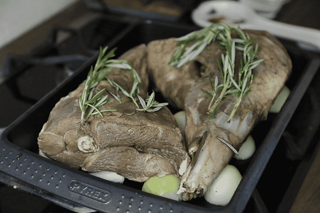 Agneau à l'anglaise