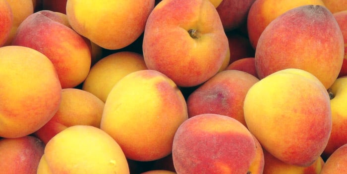 storing peaches