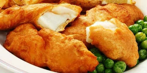 Fish in batter Delightful