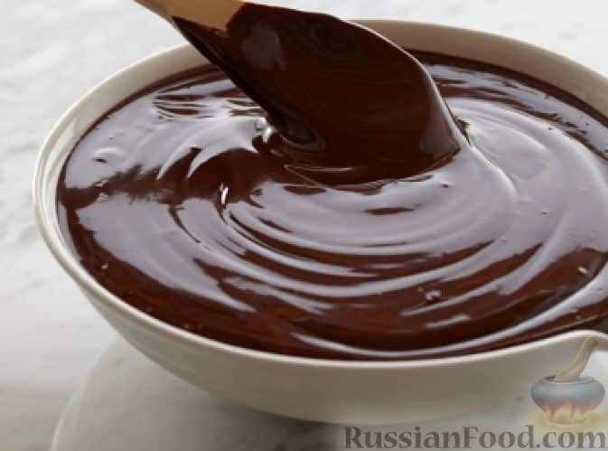 Chocolate glaze