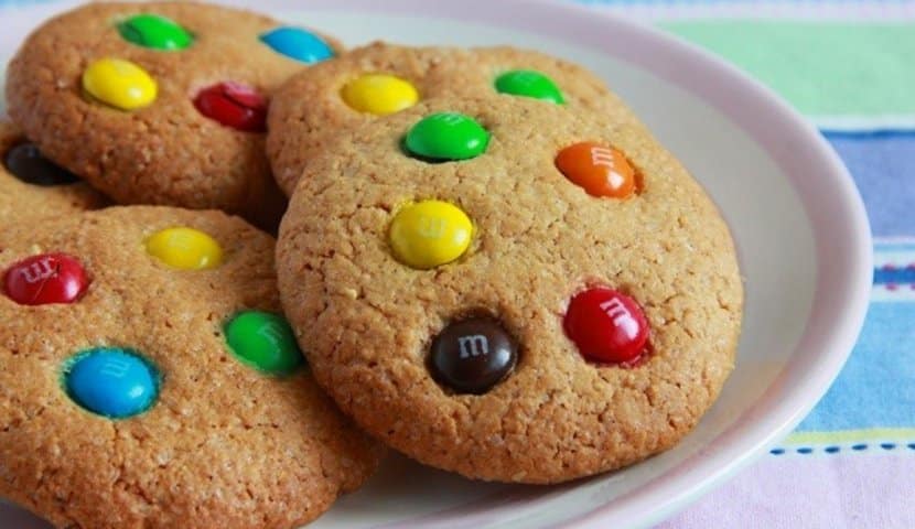 Cookies avec M & Ms