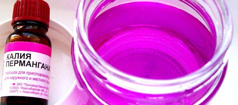 Potassium permanganate as fertilizer