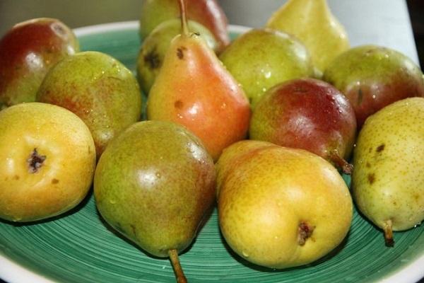 fruits sur une assiette