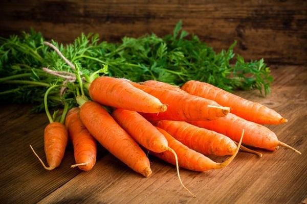 carrot on the table