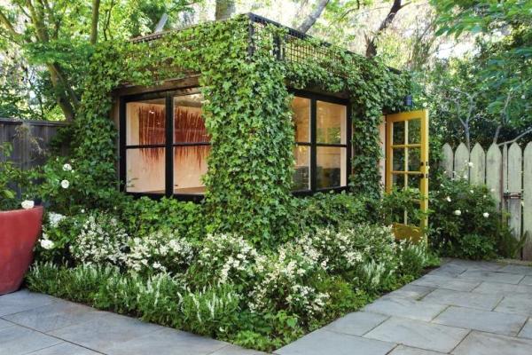 beau jardin au chalet