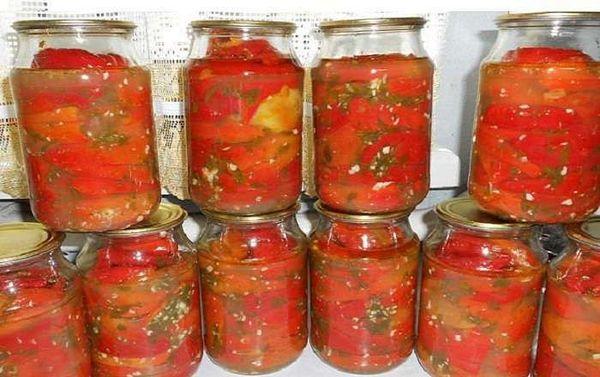 jars of pepper