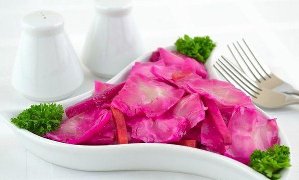 cabbage with beets