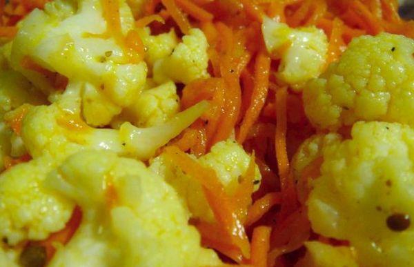 Coliflor picante