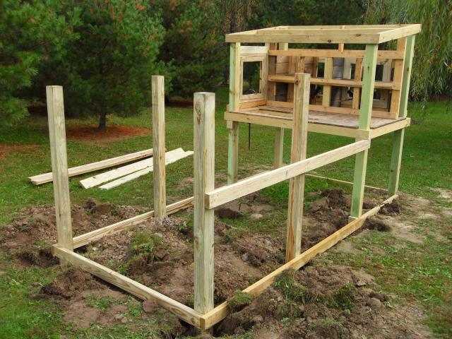 chicken coop construction