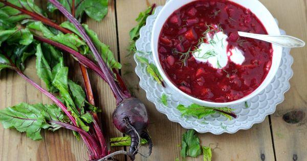 borscht y remolacha