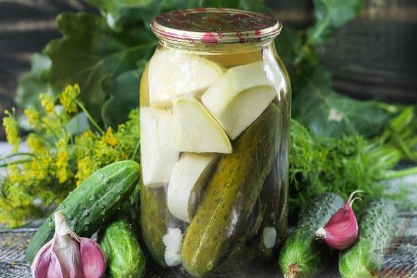 marinating with squash