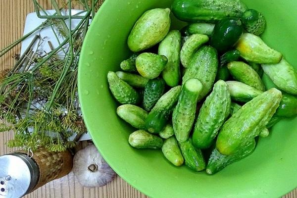 preparation of vegetables