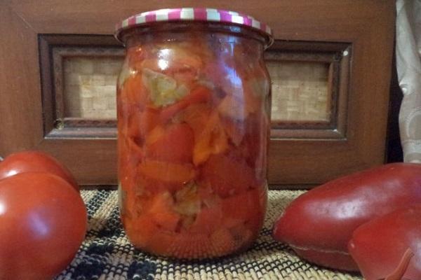 légumes aux tomates