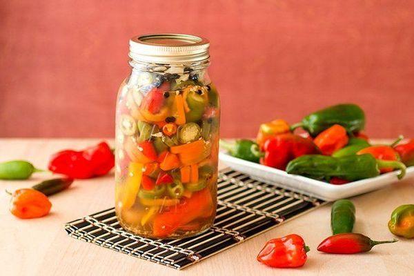 Pickled peppers