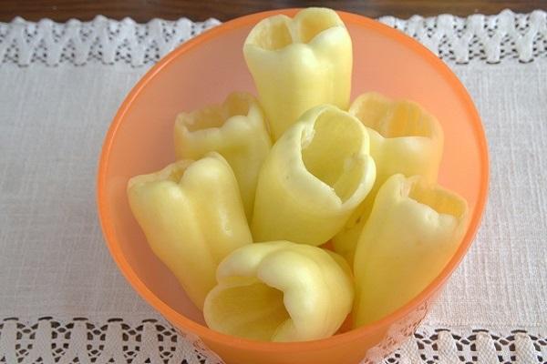 vegetables in a plate