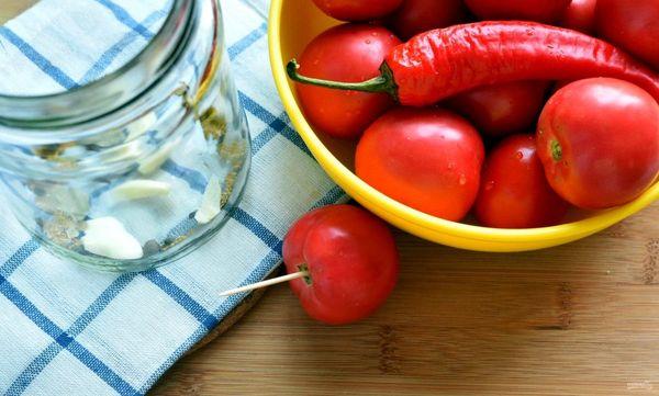 tomates pour mariner