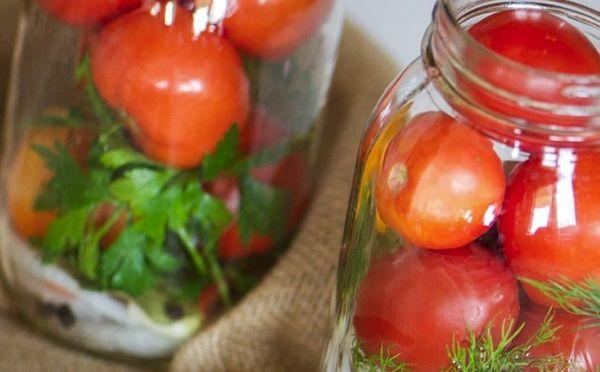 jars of tomatoes